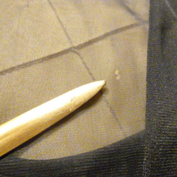 1970's Plunge Front Sheer Black Silk (y) Slip Dress Negligee by Ralph Montenero - Picture 10 of 16